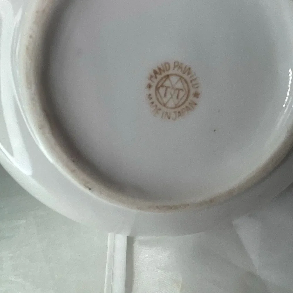 1920’s/30’s Takito hand painted teapot roses & vines